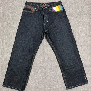 COOGI Jeans Mens 36x29 Embroidered Excellent Condition